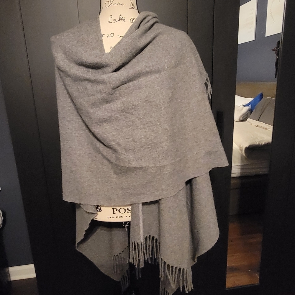 Gray Poncho
